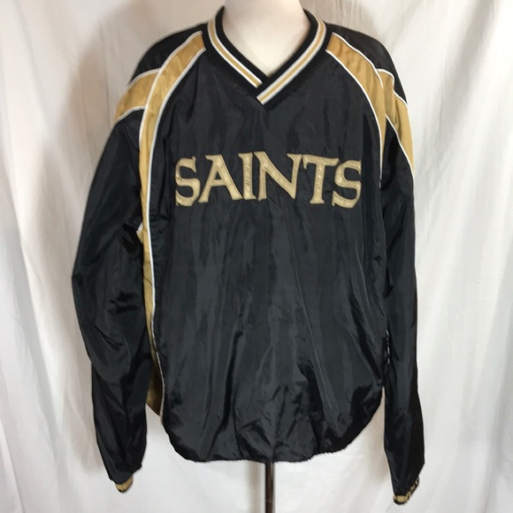 New Orleans Saints Pullover Windbreaker 